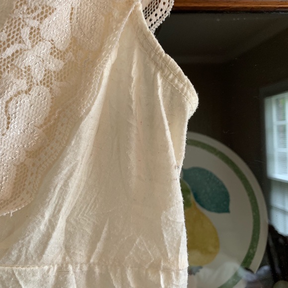 Anthropologie tank w lace overlay, size S - Picture 6 of 7